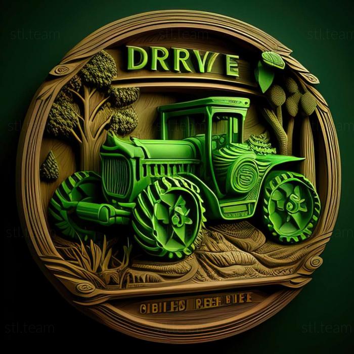 3D модель Игра John Deere Drive Green (STL)